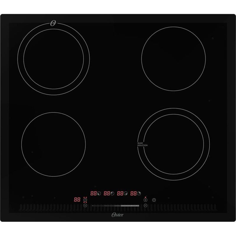 Cooktop De Indução 4 Bocas Oster Touch Screen 220V