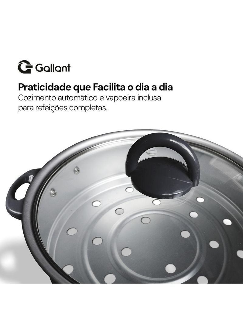 Panela de Arroz Elétrica Gallant 10 Cups 127V (GRC10M03A-127BR)