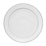 6 xícaras de chá wolff de porcelana com pires branco 220ml