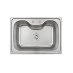 Cuba Para Cozinha Gourmet Aço Inox 50x40 Cm Com Cesto E Dosador Tuizi