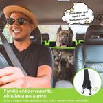 Capa Protetora Banco Traseiro Pet 4 Em 1 Para Cães E Gatos Impermeável E Anti riscos Passagem Cinto