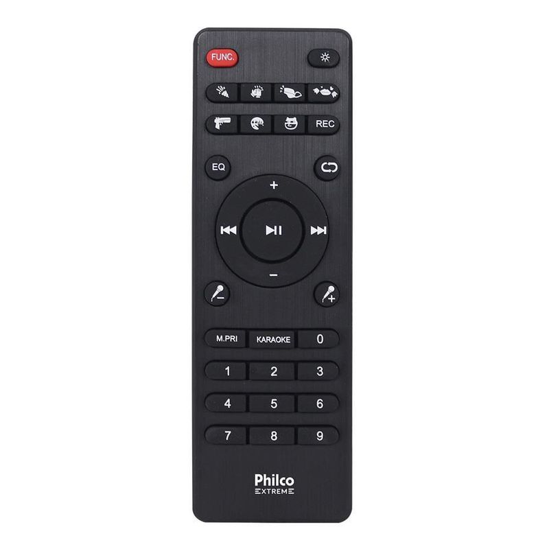 Caixa de som amplificada philco pcx4501 com bluetooth, entrada usb e flash light - 350w