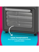 Fritadeira 9L Cadence Classicook Forno E Fryer 2 Em 1 220V
