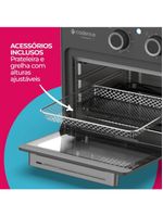 Fritadeira 9L Cadence Classicook Forno E Fryer 2 Em 1 220V