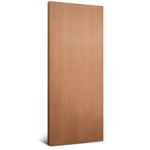 Porta de Madeira F00 Ls Enc 2,10x80CM para Espaços Internos Ipê Champanhe