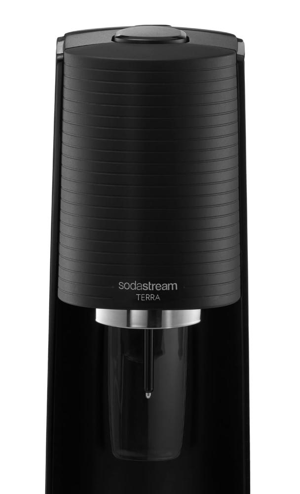 Máquina para gaseificar Água terra sodastream preta