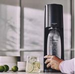 Máquina para gaseificar Água terra sodastream preta