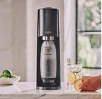 Máquina para gaseificar Água terra sodastream preta