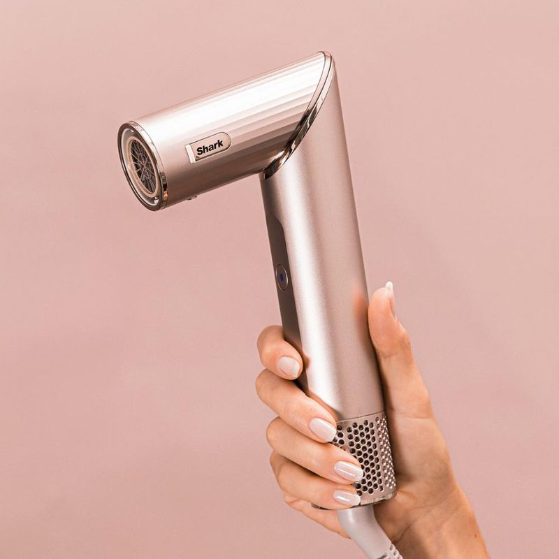 Modelador de cabelo lisos e ondulados 110v flexstyle shark