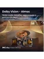 Smart tv 65” 4k uhd hisense qled 65q6qv hdr10 dolby atmos vidaa u9 preta