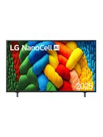 Smart tv lg 50" 4k nanocell 50nano80asa processador a7 ai 8ª geração webos 25 hdr10 charcoal black