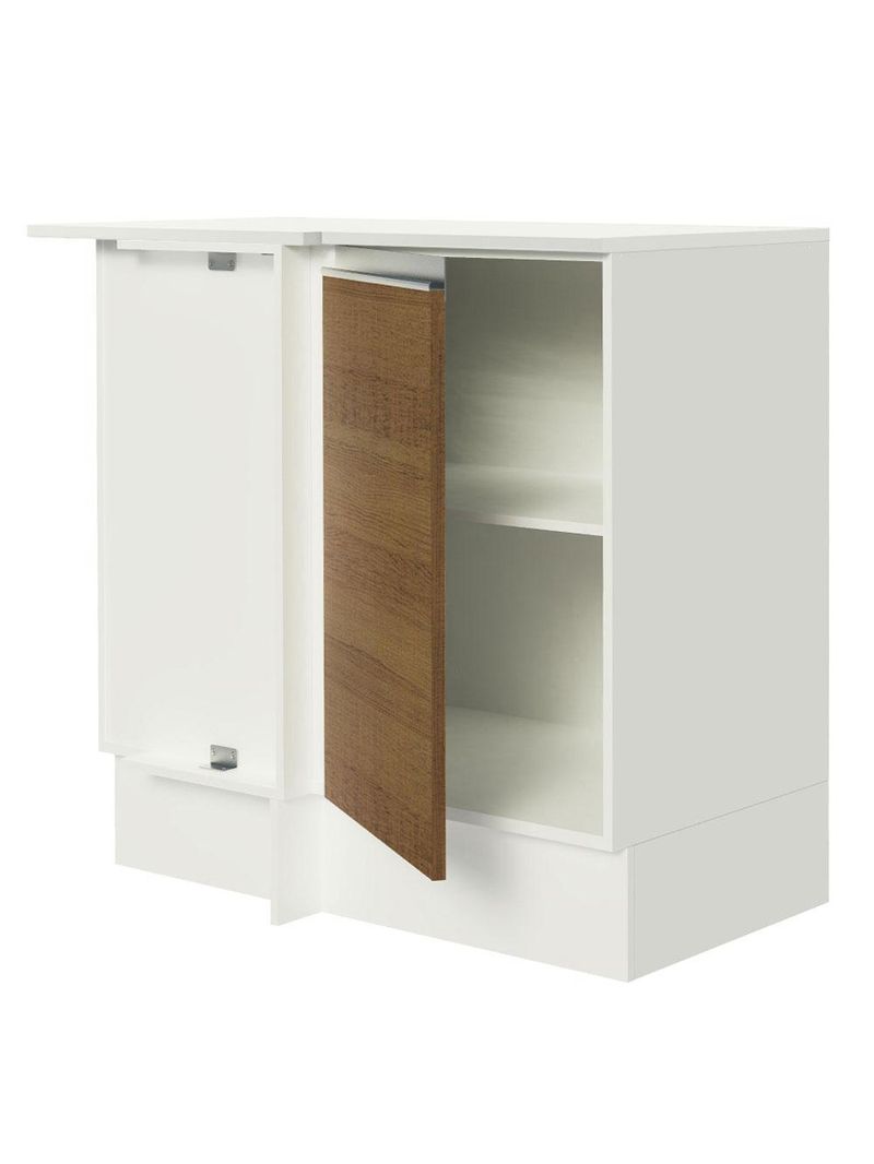 Balcão de canto 100% mdf com tampo smart madesa