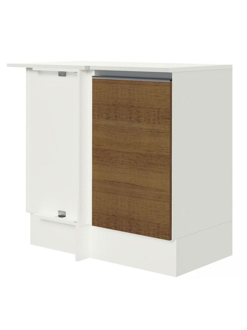 Balcão de canto 100% mdf com tampo smart madesa