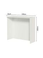Bancada ilha para cozinha 120 cm madesa