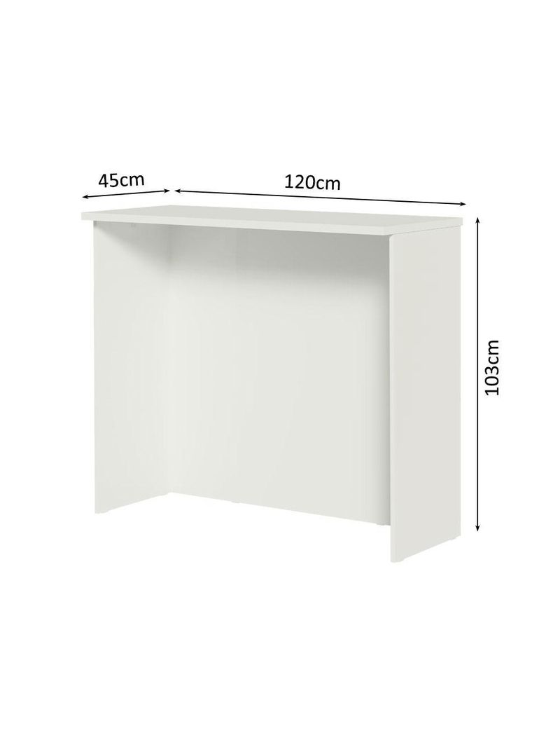 Bancada ilha para cozinha 120 cm madesa