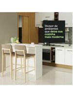Bancada ilha para cozinha 120 cm madesa