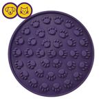 Brinquedo e comedouro lento lamb-lamb circulo roxo para cães e gatos - amicus