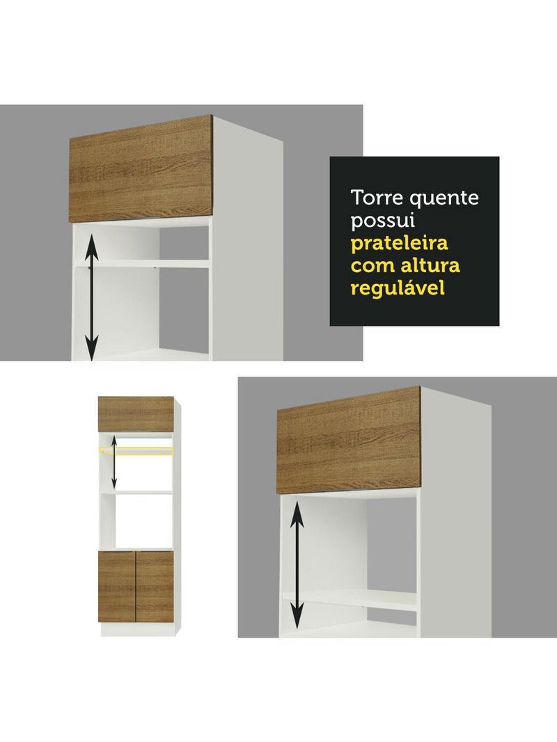 Armário de cozinha completa 330cm stella madesa 04