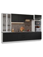 Armário de cozinha completa 340cm agata madesa 01
