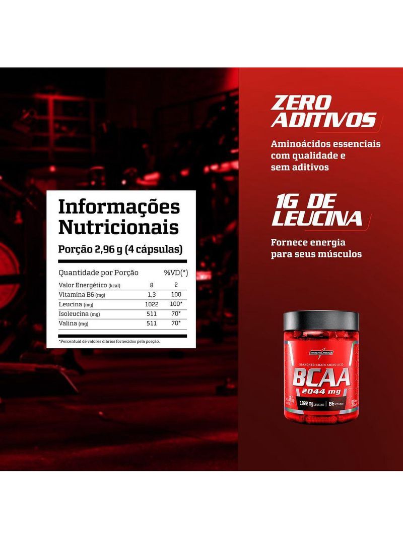 Vitamina Integralmedica Amino 2044 90g Sem Sabor
