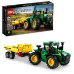 Lego technic trator john deere 9620r 4wd 42136 (390 peças)