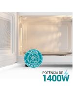 Micro-ondas 33L Philco PMO38B Limpa Fácil 1400W 110V