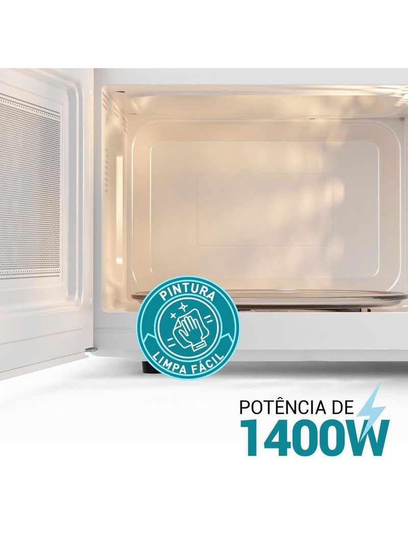 Micro-ondas 33L Philco PMO38B Limpa Fácil 1400W 110V