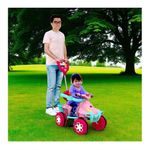 Quadriciclo Smart Quad Passeio Pedal Rosa Bandeirante