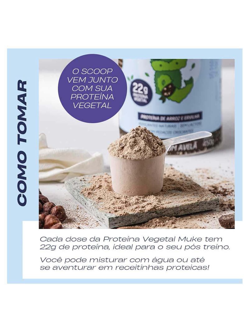 Proteína vegetal +mu performance - chocolate com avelã