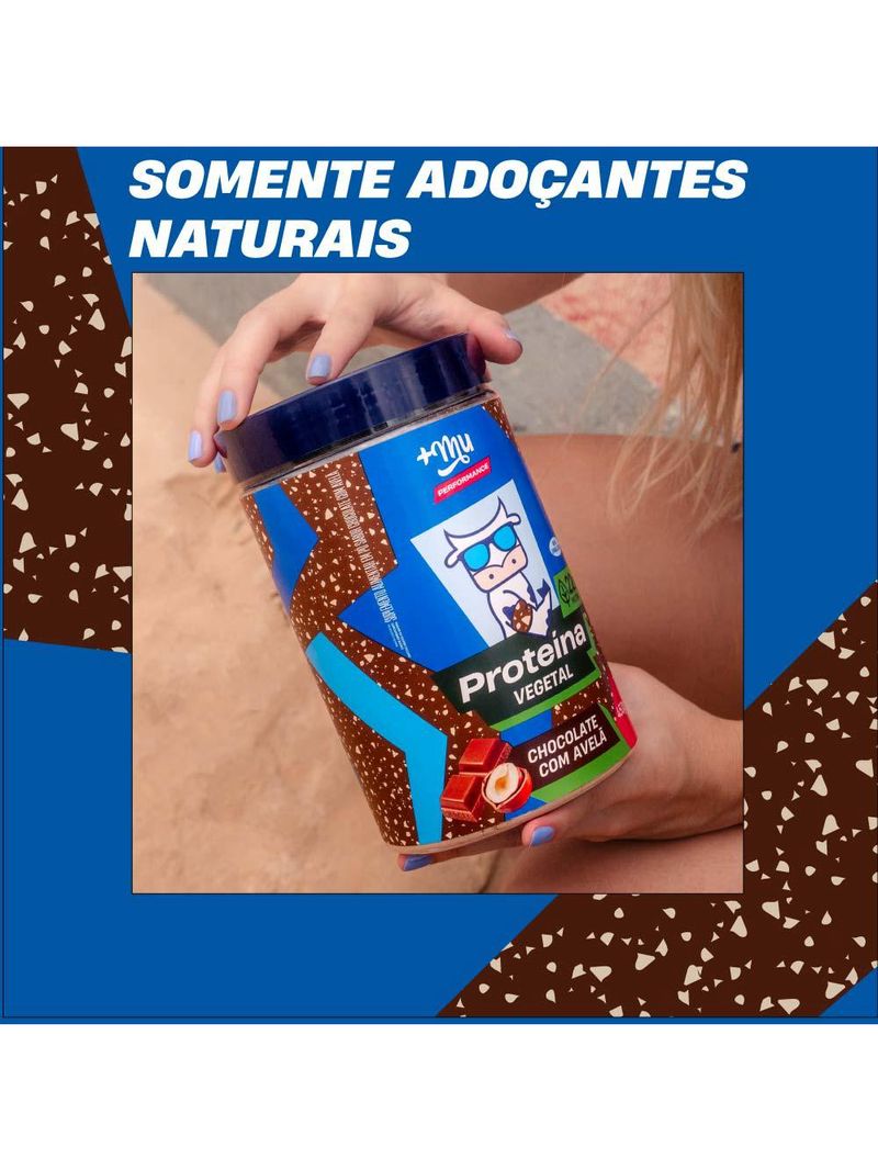 Proteína vegetal +mu performance - chocolate com avelã
