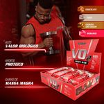 Barra Proteína Vo2 Whey Bar 12 Unidades - Integralmedica Chocolate