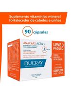 Kit anacaps activ+ ducray - suplemento antiqueda capilar