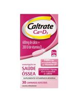 Suplemento vitamínico caltrate ca + d3 – cálcio e vitamina d