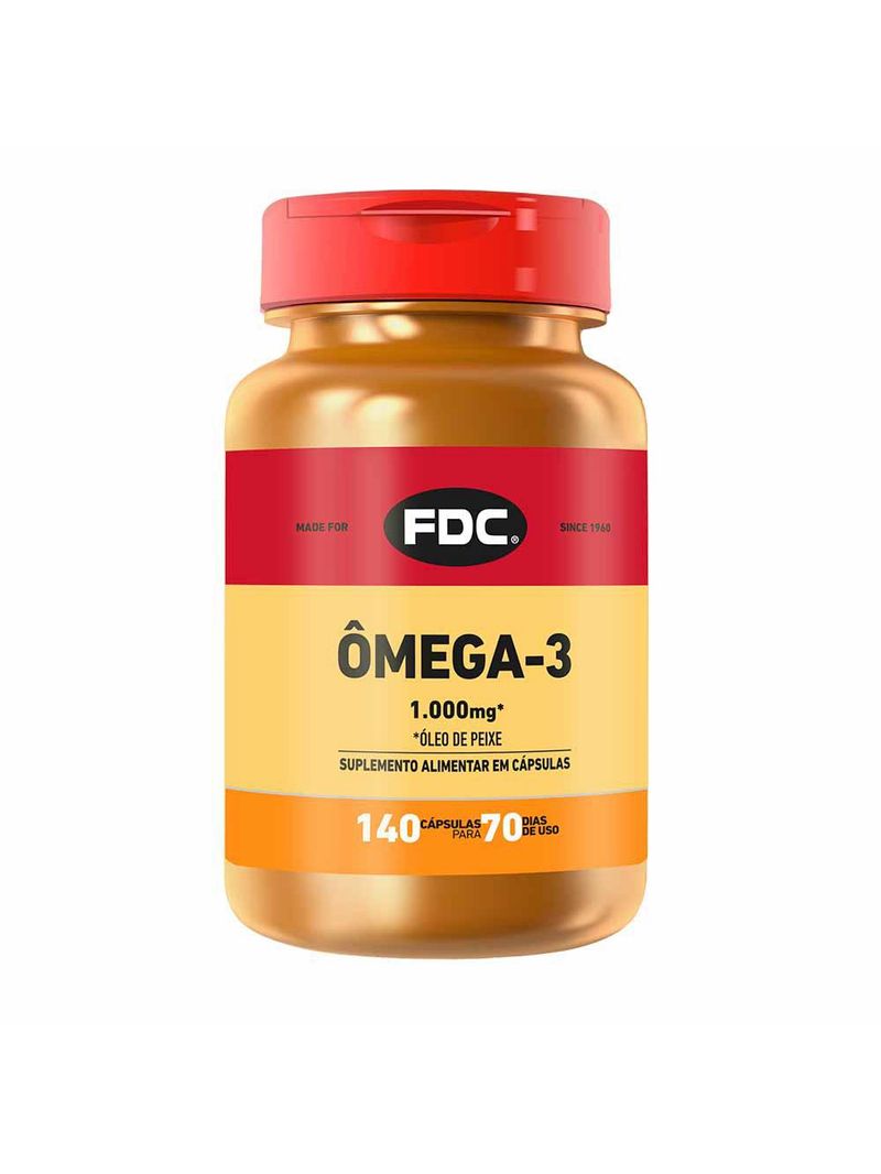 Suplemento alimentar em comprimidos fdc - Ômega 3 1000mg