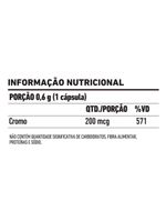 Picolinato de cromo fdc - suplemento alimentar
