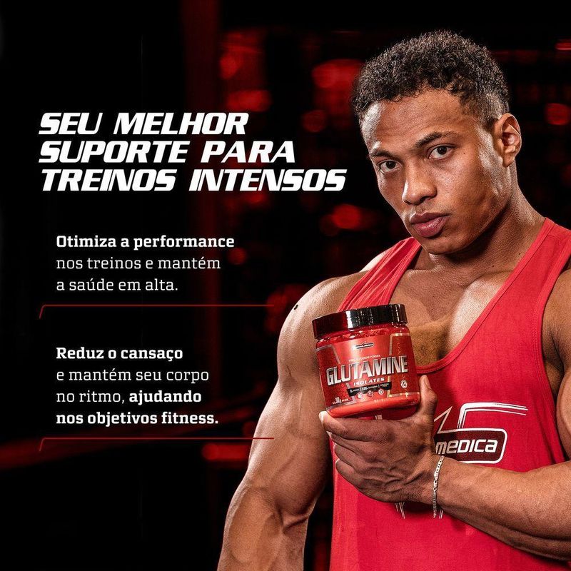 Glutamina Natural Integralmedica Glutamine 300g Neutro