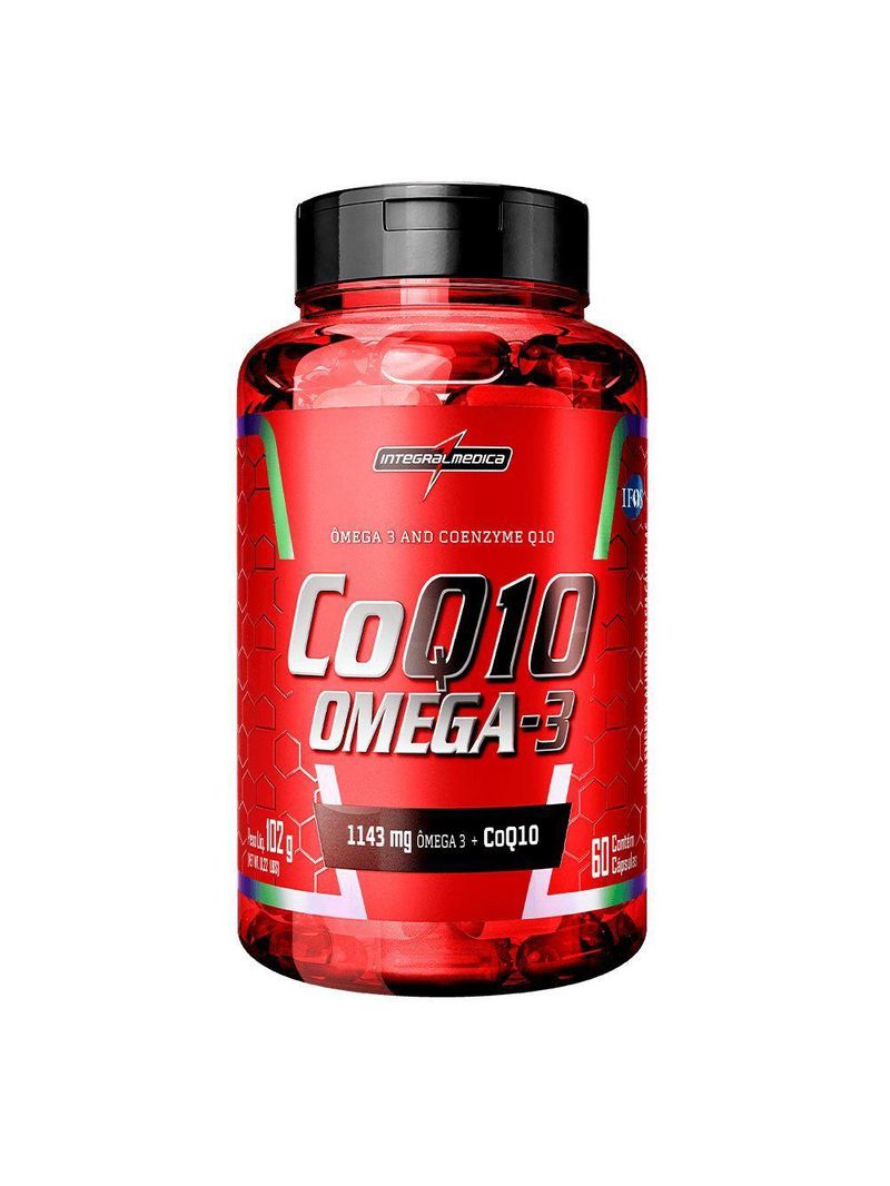 Coq10 ômega 3 60 Cápsulas Integralmédica Neutro