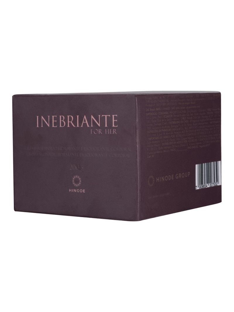 Hidratante Desodorante Corporal Inebriante For Her 200g