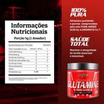 Glutamina Natural Integralmedica Glutamine 150g Neutro