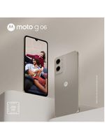 Smartphone motorola moto g06 4g tela 6,9” 256gb câmera 50mp bege