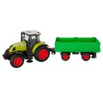 Trator Com Fricção E Reboque - Com Som E Luz - Farmland - Yes Toys