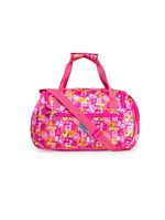 Bolsa de viagem feminina pequena infantil patrulha canina skye rosa
