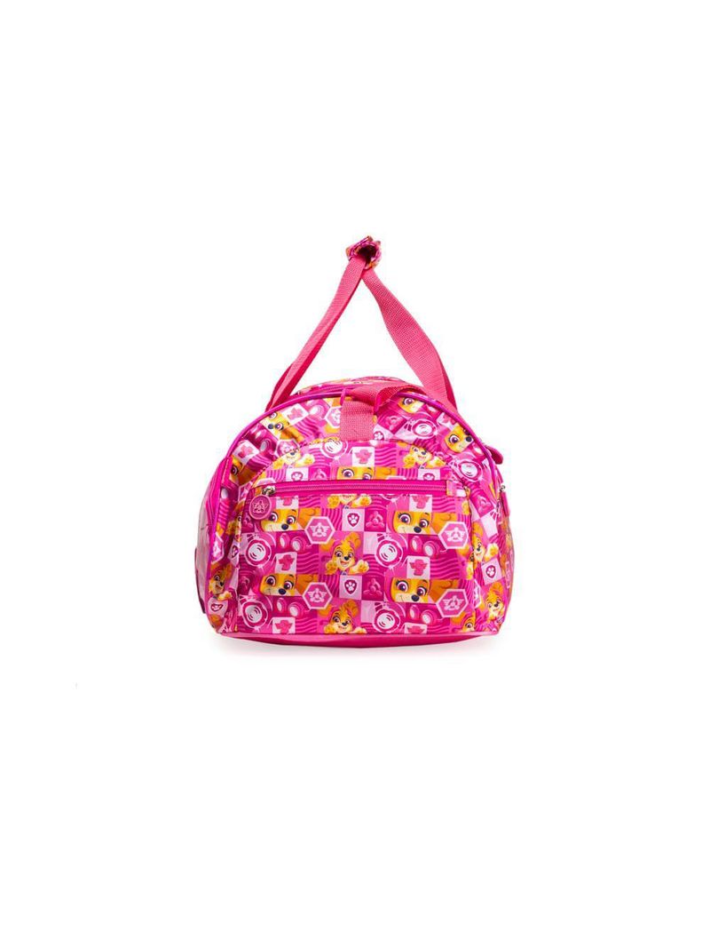 Bolsa de viagem feminina pequena infantil patrulha canina skye rosa