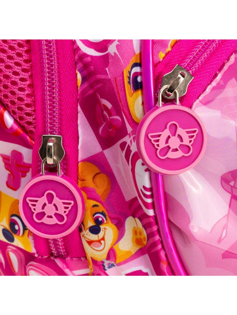 Bolsa de viagem feminina pequena infantil patrulha canina skye rosa