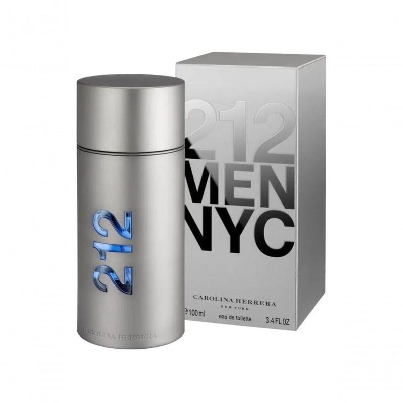 212 Men Nyc Carolina Herrera - Perfume Masculino - Eau De Toilette, Carolina Herrera