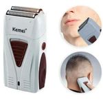 Máquina Barbear Acabamento Cabelo Barba Bivolt Kemei Km 3382