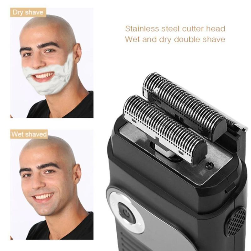 Maquina Kemei Km 2026 Shaver Sem Fio Bivolt Recarregável