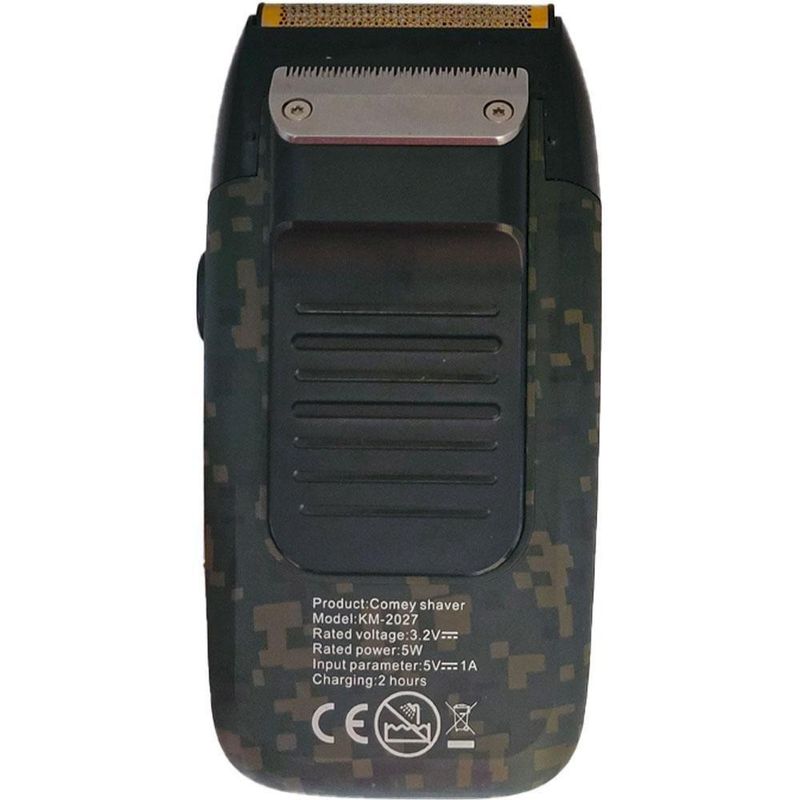 Barbeador Elétrico Masculino á Prova D'água Kemei 1400 Mah