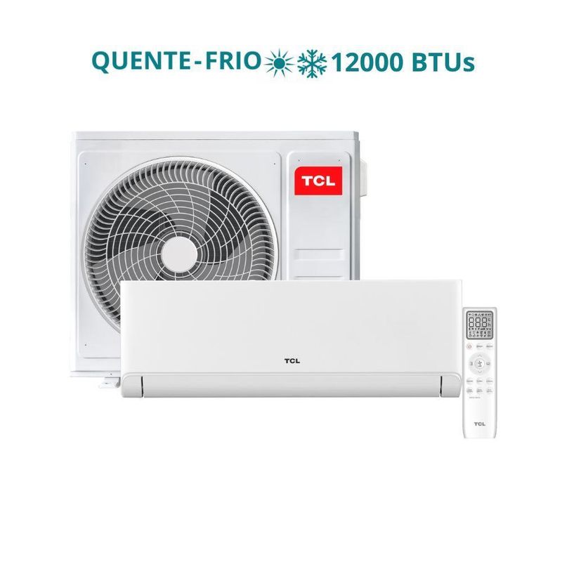 Ar Condicionado Split Inverter TCL BreezeIN AI 12000 BTUs Quente e Frio 220V TAC-12CHTG3-INV