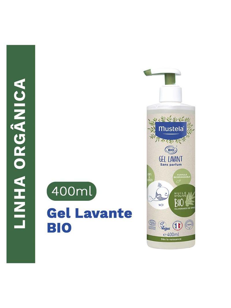 Gel lavante mustela bio